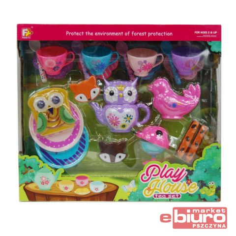 ZESTAW DO HERBATY SÓWKA 22 CZĘŚCI 6901