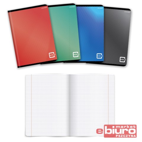 ZESZYT TOP COLOR2 A5 32 KARTEK 70G KRATKA MIX