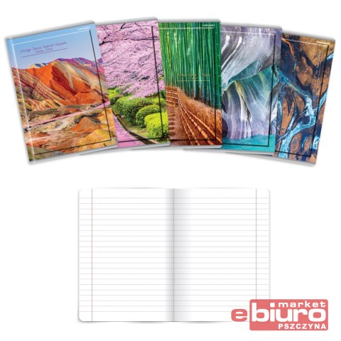 ZESZYT TOP GLOBE A5 96 KARTEK 70G LINIA