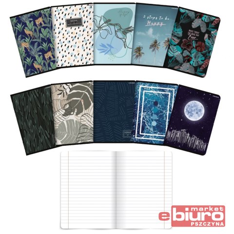 ZESZYT TOP MEGAMIX A5 96 KARTEK 70G KRATKA