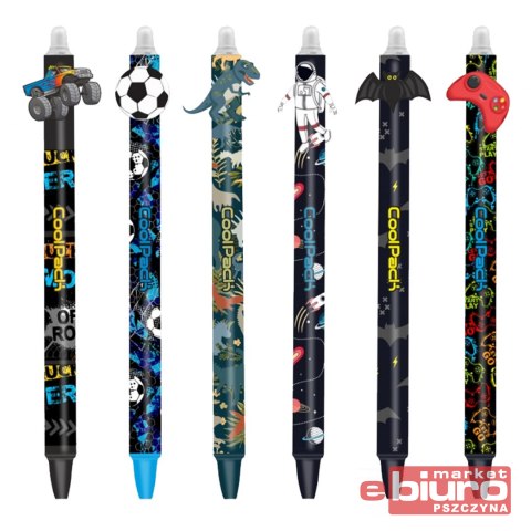 DŁUGOPIS WYMAZYWALNY AUTOMAT BOYS MIX COOLPACK