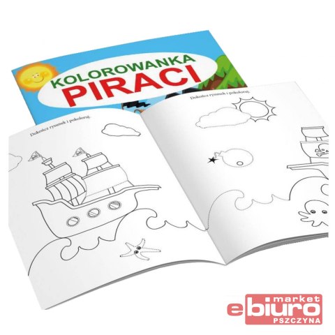 KOLOROWANKA PIRACI 32 STRONY MARTEL