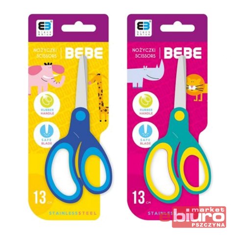 NOŻYCZKI SZKOLNE 13CM BB KIDS