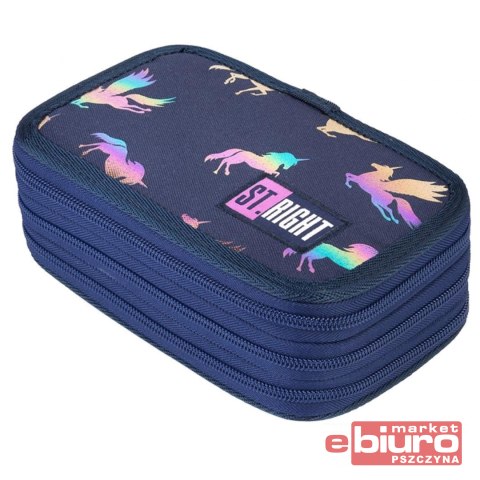 PIÓRNIK POTRÓJNY Z WYP. HOLO UNICORNS