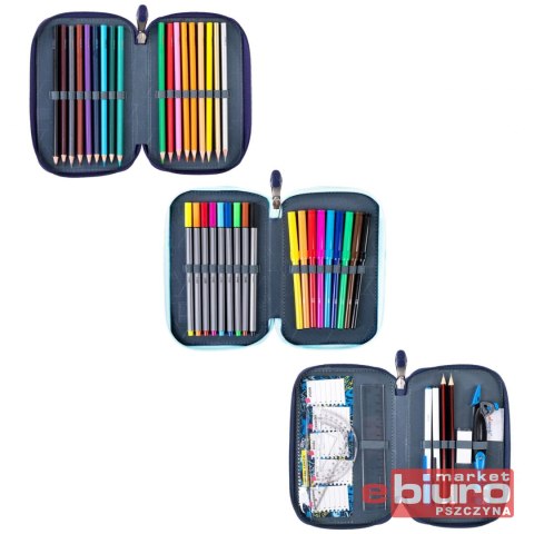 PIÓRNIK POTRÓJNY Z WYP. NIGHT CATS