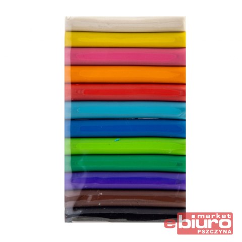 PLASTELINA 12 KOLORÓW SSC008 STRIGO