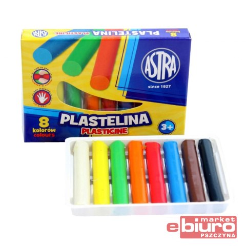 PLASTELINA 8 KOLORÓW ASTRA