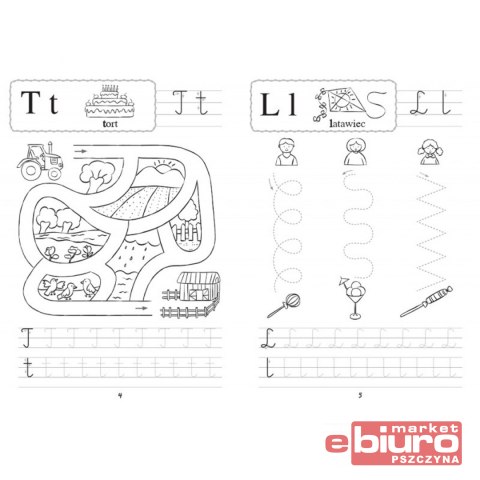 POZNAJĘ I PISZĘ LITERKI 6+