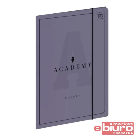 TECZKA Z GUMKĄ A4+ ACADEMY INTERDRUK