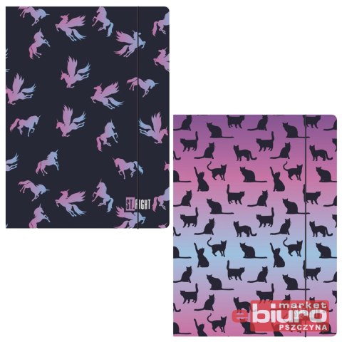 TECZKA Z GUMKĄ A4 MIX I ST RIGHT MAJEWSKI