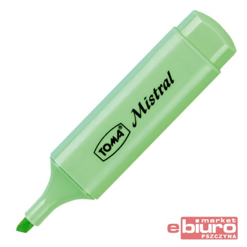 ZAKREŚLACZ MISTRAL PASTEL ZIELONY T0-334