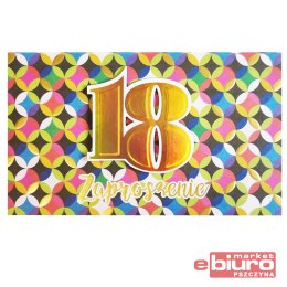 ZAPROSZENIE ZP-025 PASSION 18 URODZINY