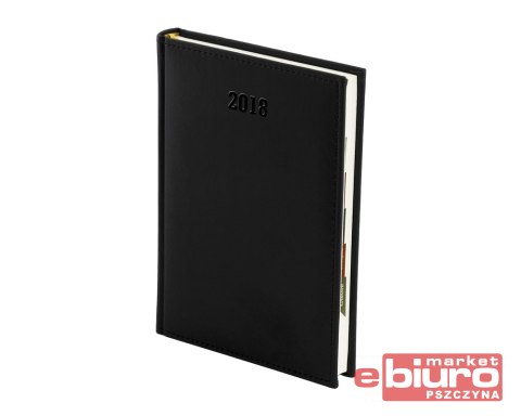 KALENDARZ A5 UKŁAD DZIENNY VIVELLA CZARNY