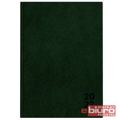 KALENDARZ BASIC A5 DTP CIEMNOZIELONY