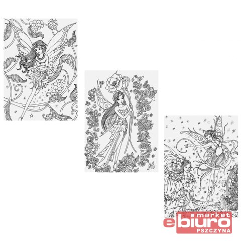 KOLOROWANKA ANTYSTRESOWA WRÓŻKI