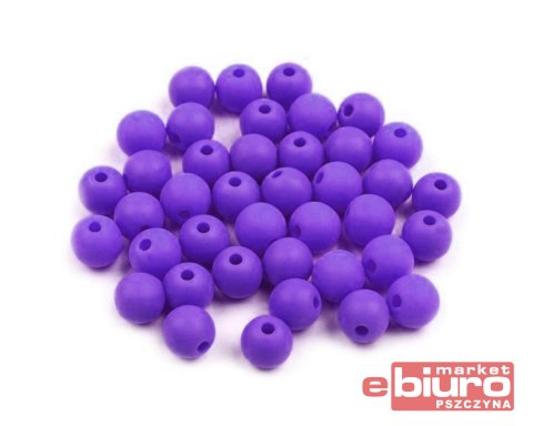 KORALIKI DO NAWLEKANIA 6MM K6-6 FIOLET