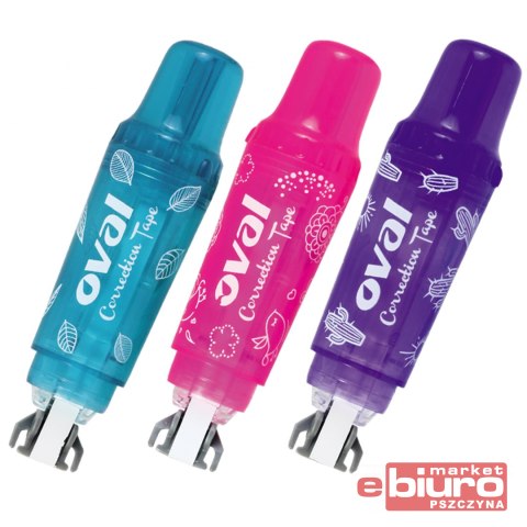 KOREKTOR OVAL W TAŚMIE 5MMX6M QRM-506