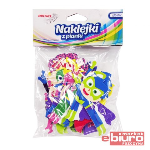 NAKLEJKI Z PIANKI PVC54 SUPERBOHATER BREWIS
