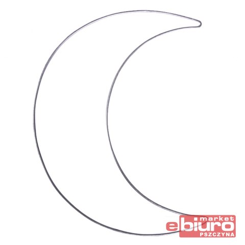 OBRĘCZ METALOWA 25 CM KSIĘŻYC RY-24124000 DALPRINT