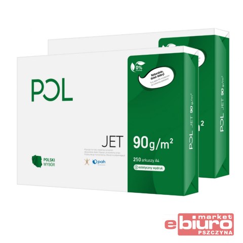 PAPIER KSERO POLJET A4 90G 250 ARKUSZY BIAŁY
