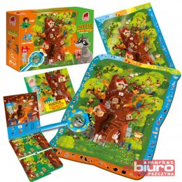 PUZZLE EDUKACYJNE DETECTIVE FORESTSTORY RK1080-04