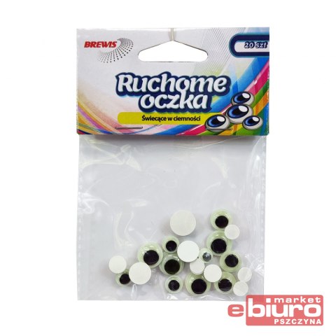 RUCHOME OCZY ŚWIECĄCE W CIEMNOŚCI ROS1 BREWIS