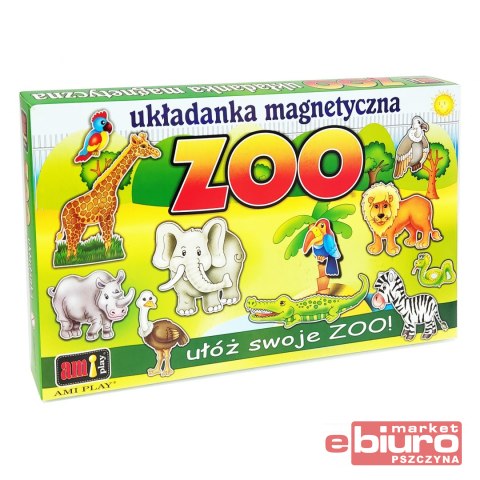 UKŁADANKA MAGNETYCZNA ZOO AMI PLAY