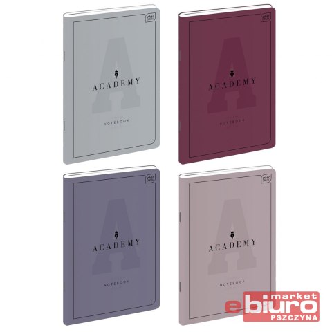 ZESZYT A5 32 KARTKI KRATKA 90G ACADEMY INTERDRUK