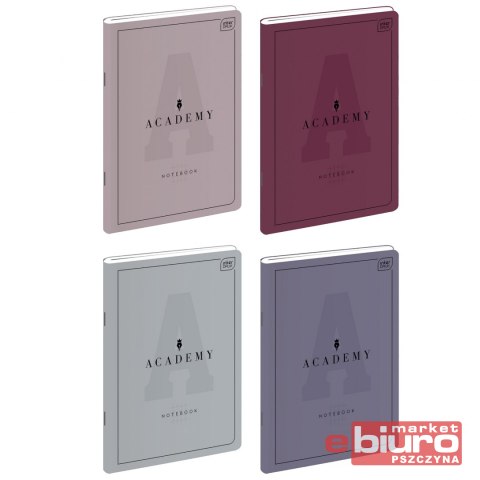 ZESZYT A5 32 KARTKI LINIA 90G ACADEMY INTERDRUK