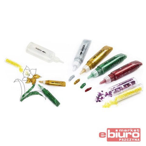 BROKATOWY ZESTAW ARTYSTYCZNY KIDEA