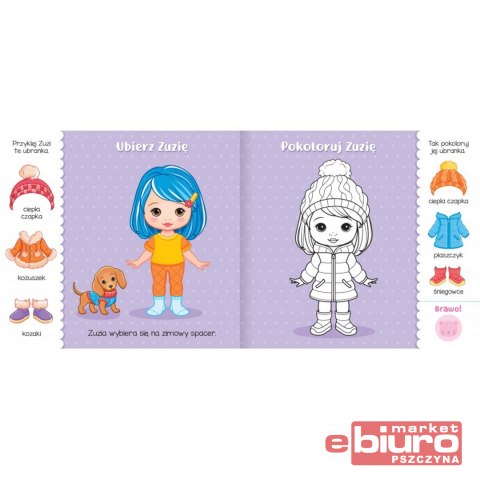 CO MAM WŁOŻYĆ. KSIĄŻECZKA UBIERANKA OD 5 LAT