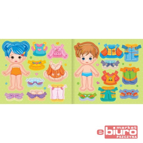 CO MAM WŁOŻYĆ. KSIĄŻECZKA UBIERANKA OD 5 LAT