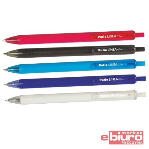 DŁUGOPIS ŻELOWY LINEA OIL GEL NIEBIESKI