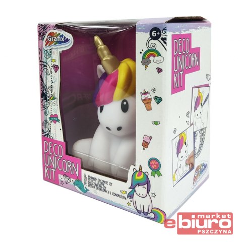 JEDNOROŻEC ZESTAW DO DEKORACJI PISAK + NAKLEJKI