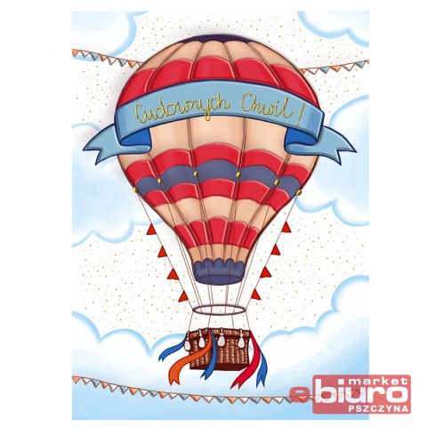 KARNET B6 BALON HS TŁ HENRY