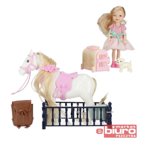 LALKA 13CM KONIK AKCESORIA MC