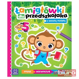 ŁAMIGŁÓWKI DLA PRZEDSZKOLAKA Z WESOŁA MAŁPKĄ