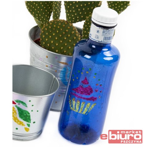 MARKERY AKRYLOWE BROKATOWE 10 KOL SZABLONY KIDEA