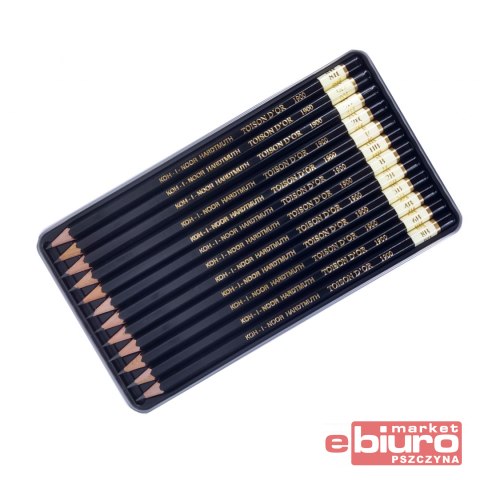 OŁÓWEK GRAFITOWY 8B-8H 1902 TOISON D'OR KOH-I-NOOR