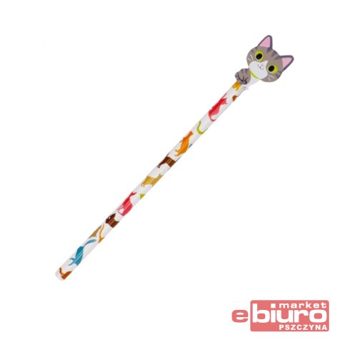 OŁÓWEK Z GUMKĄ KOT INCOOD