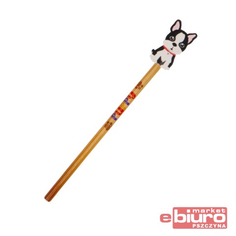 OŁÓWEK Z GUMKĄ PIES INCOOD