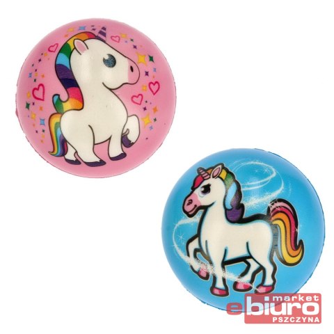 PIŁKA ANTYSTRESOWA 7CM MC SPORT UNICORN