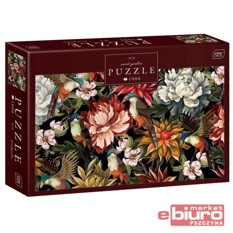 PUZZLE 1000 SECRET GARDEN 3 INTERDRUK