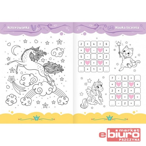 SŁODKIE JEDNOROŻCE. KSIĄŻECZKA DLA DZIEWCZYNEK