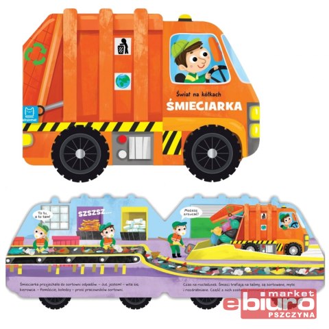 ŚWIAT NA KÓŁKACH. ŚMIECIARKA