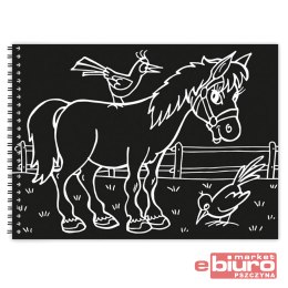 WYDRAPYWANKA BLOK 14X10CM MIX TĘCZA MFP