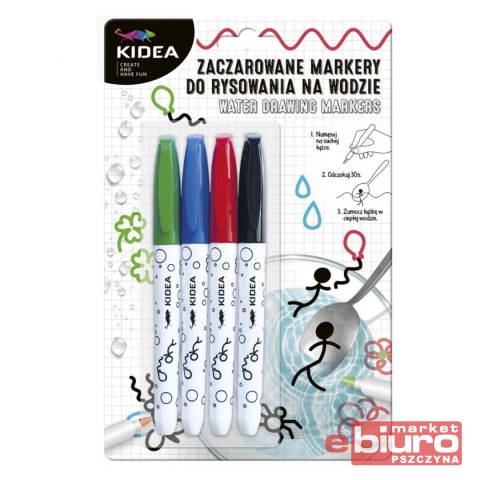 ZACZAROWANE MARKERY DO RYSOWANIA NA WODZIE KIDEA