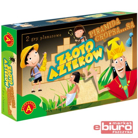 ZŁOTO AZTEKÓW PIRAMIDA CHEOPSA ALEXANDER