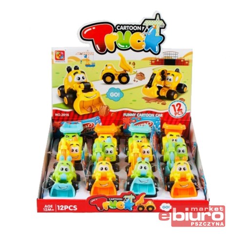 AUTO CIĘŻAROWE MIX P/B 9CM MIX6 MC