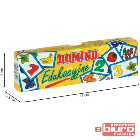 DOMINO EDUKACYJNE MAŁE 5018 SWEDE